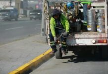 Embellece Gobierno de Saltillo el bulevar Fundadores