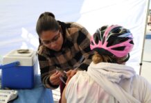 Habrá este domingo vacunación contra el sarampión en la Ruta Recreativa