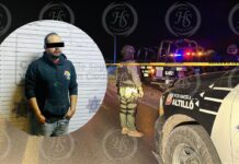 Lo detienen por presuntamente detonar arma de fuego al oriente de Saltillo