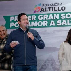 Reconoce Javier Díaz a contribuyentes cumplidos en el Primer Sorteo Por Amor a Saltillo 2026