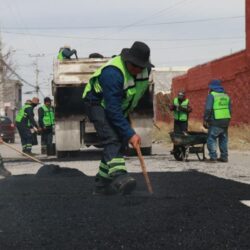 Rehabilita Javier Díaz pavimento en vialidades de San José Oriente