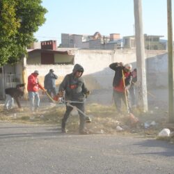 Servicios Públicos realiza jornada de limpieza en el cuarto cuadro de Torreón1