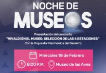 Tendrá Museo de las Aves concierto de la Orquesta Filarmónica de Coahuila y recorrido nocturno