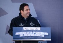 Trabajamos para fortalecer el estado de fuerza de la policía: Javier Díaz