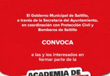 Abren convocatoria para la Academia de Bomberos de Saltillo 2026