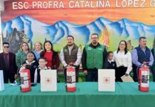 AIERA y sector industrial entregan material de seguridad a más de mil 500 alumnos de primaria en Saltillo