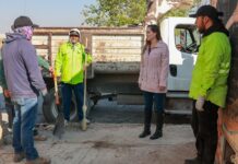 Atiende Marimar Arroyo limpieza de callejones en la colonia Mirasierra