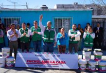 Continúan Manolo Jiménez y Tomás Gutiérrez enchulando Ramos Arizpe