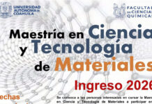 Continúa capacitándote en la UA de C con la Maestría en Ciencia y Tecnología de Materiales