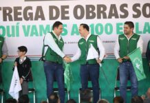 Entrega Manolo 421 millones en infraestructura educativa en los 38 municipios