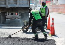 Intensifica Saltillo trabajos de rehabilitación de la Calzada Antonio Narro