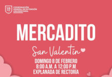 Invita UA de C al Mercadito de San Valentín el domingo 8 de febrero en la explanada de Rectoría
