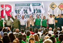 Manolo Jiménez y Román Alberto Cepeda arrancan el Sistema Vial Revolución –Vasconcelos en Torreón
