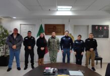 Preparan acciones rumbo a la máxima fiesta del futbol: se reúnen Comisaría y 6ª Zona Militar