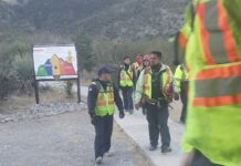 Rescatan bomberos a joven extraviado en Cañón de San Lorenzo