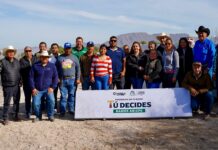 Se fortalece infraestructura rural en Landeros, en Ramos Arizpe