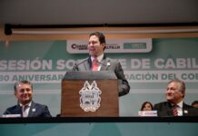 Se realiza sesión solemne de Cabildo por 30 aniversario del COECyT