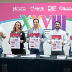 Anuncian Javier y Luly los XXVIII Juegos Municipales de los Adultos Mayores