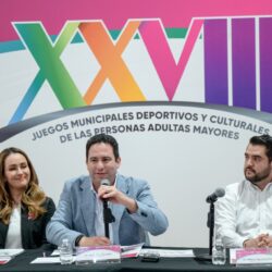 Anuncian Javier y Luly los XXVIII Juegos Municipales de los Adultos Mayores2