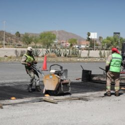 Avanza en Saltillo la rehabilitación de vialidades