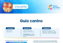 Busca Agsal cuidador especializado para perro detector de fugas