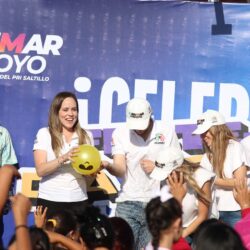 Celebra PRI Saltillo a la niñez en la colonia Nuevo Mirasierra