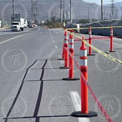 Continúan afectaciones viales por bloqueo de retorno en la Monterrey–Saltillo2