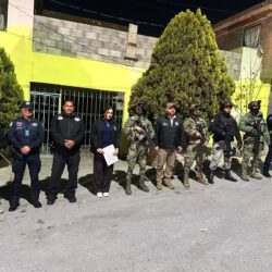 Coordinados catean domicilio por robo de motos en Saltillo7