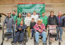 Diputado Memo Ruiz impulsa movilidad y autonomía con entrega de aparatos ortopédicos