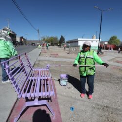 Embellece Javier Díaz plaza pública de la colonia Australia1