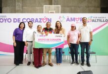 Entrega Luly López Apoyos de Corazón a quienes más lo necesitan