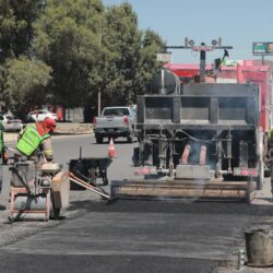 Intensifica Javier Díaz rehabilitación de calles de la colonia Ignacio Zaragoza