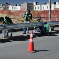 Intensifica Javier Díaz trabajos de reparación de parapetos4