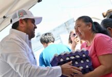 Lleva PRI Saltillo huevo a bajo costo a colonias La Morita y Nuevo Progreso