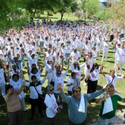Más de 600 personas celebran el Equinoccio de Primavera en el Bosque Urbano