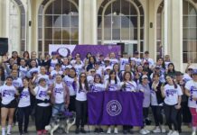 Realizan caminata “Juntas somos imparables” en el marco del 8M