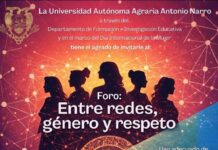 Realizarán este lunes en la UAAAN el foro “Entre redes, género y respeto”