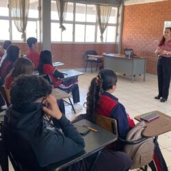 Refuerzan prevención de violencia en el noviazgo entre estudiantes de CECyTEC Ramos Arizpe