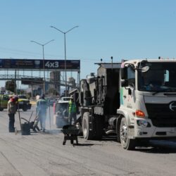 Rehabilita Javier Díaz vialidades en Privadas La Torre2