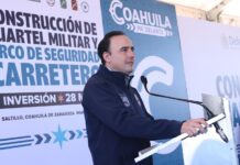 Seguimos reforzando el blindaje de Coahuila: Manolo