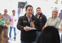 Sigue Javier Díaz arrancando obras de repavimentación