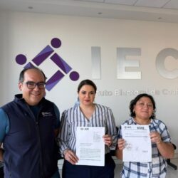 Tumba el IEC la precampaña ilegal de Morena! PAN logra retiro de propaganda con silueta de la Presidenta Sheinbaum