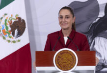 Analiza Sheinbaum con FIFA que haya partidos de Irán en México