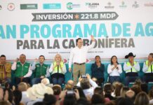 Arrancan programa histórico de agua y drenaje en la Carbonífera