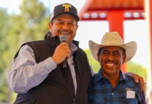 Continúan Manolo Jiménez y Tomás Gutiérrez impulsando al campo