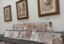 Imparte artista saltillense taller de «Vinorelas» en Matehuala