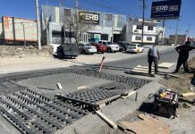 Inician reparación de drenaje pluvial en el bulevar Plan de Guadalupe