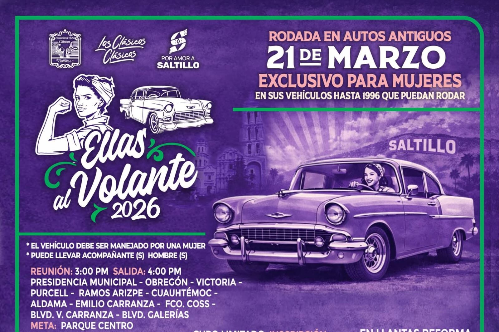 invitan a la rodada | El Heraldo de Saltillo