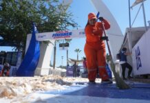 “La Ola” deja espacios limpios en Torreón tras el Maratón Lala 2026