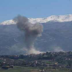 LIBANO-KHIAM-ATAQUE AEREO ISRAELI
